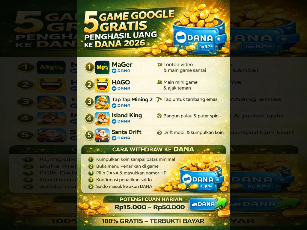 5 Game Google Gratis